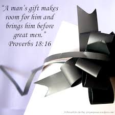 Gift will make room for you